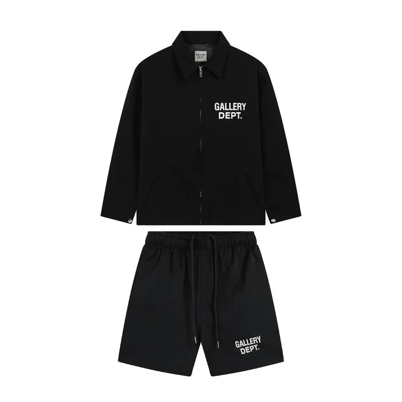 "Gallery Dpt." Short Set Black