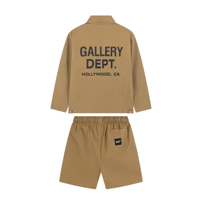 "Gallery Dpt." Short Set Brown