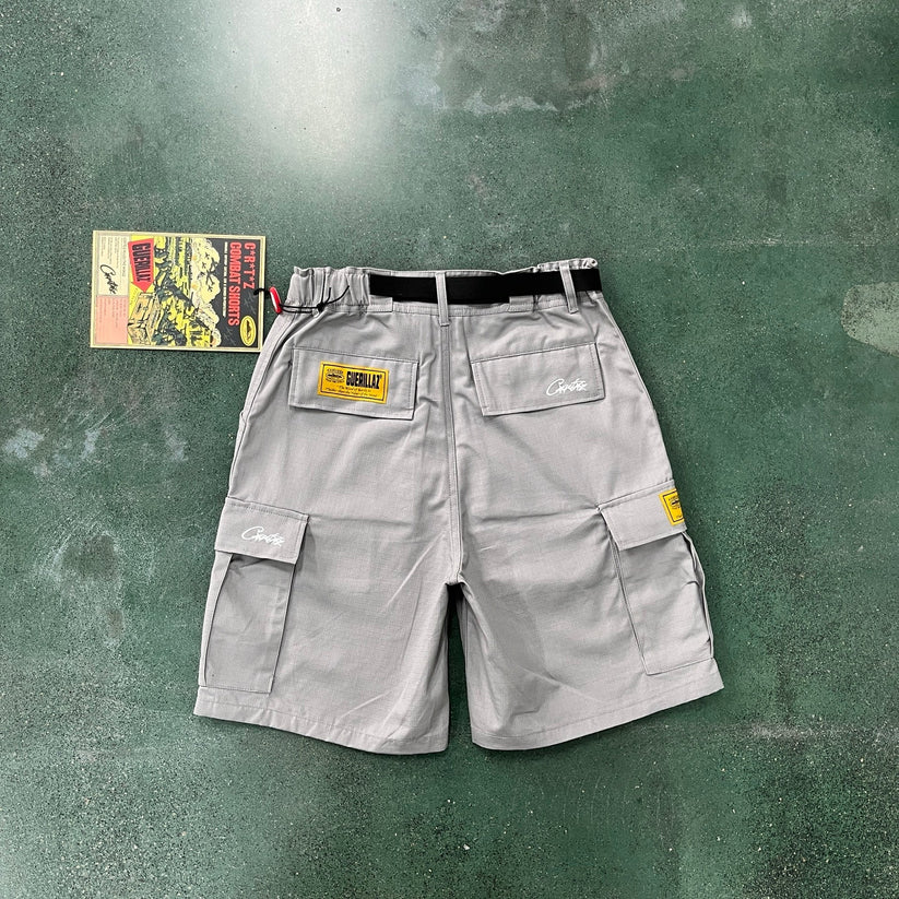 cargo shorts grey