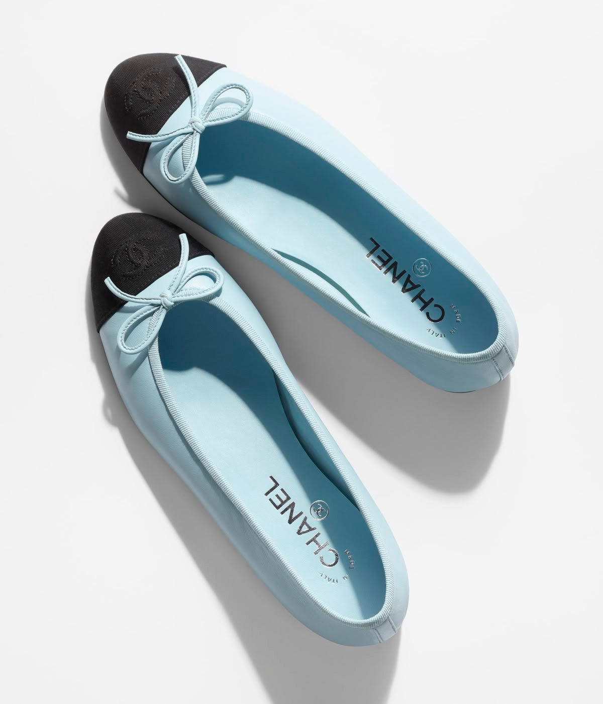 BLUE BALLERINA FLATS