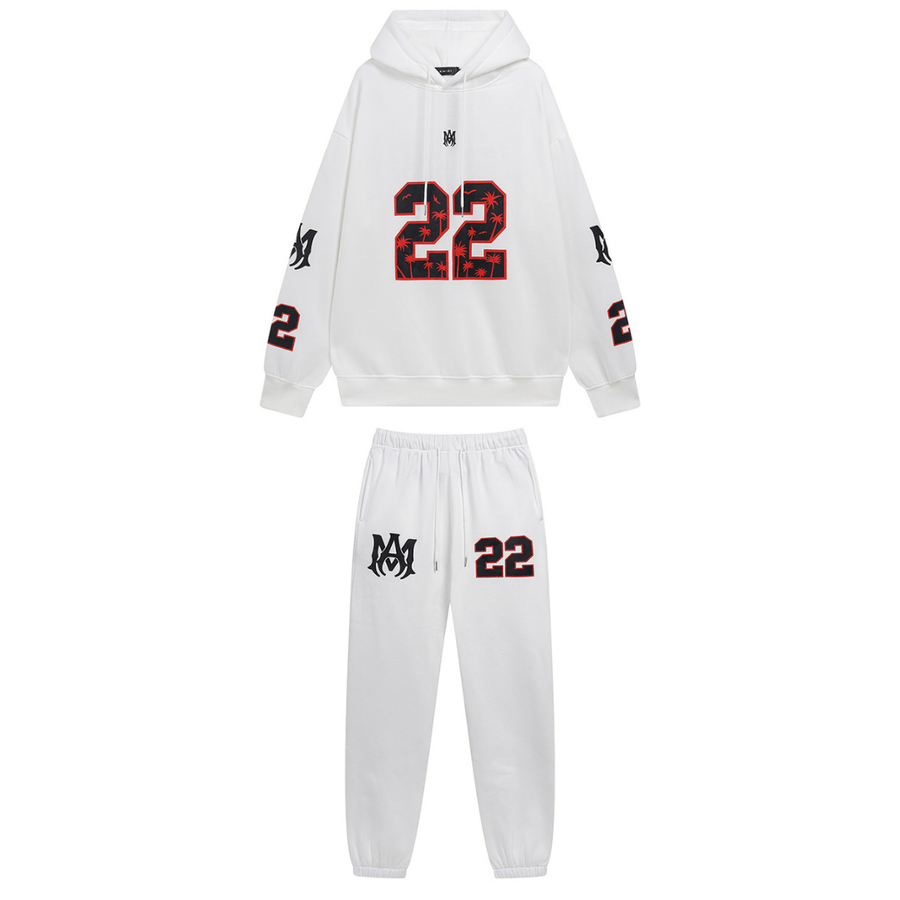 "Miri" 22 White Tracksuit