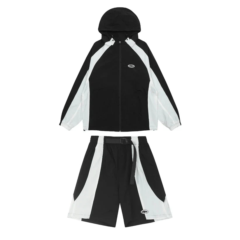 "CRTZ" Black Windbreaker (Set oder einzeln)