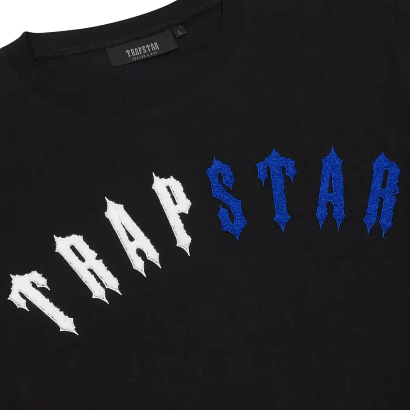 "TS" Short Set Black Blue