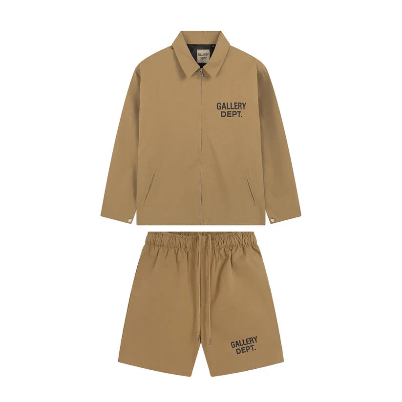"Gallery Dpt." Short Set Brown