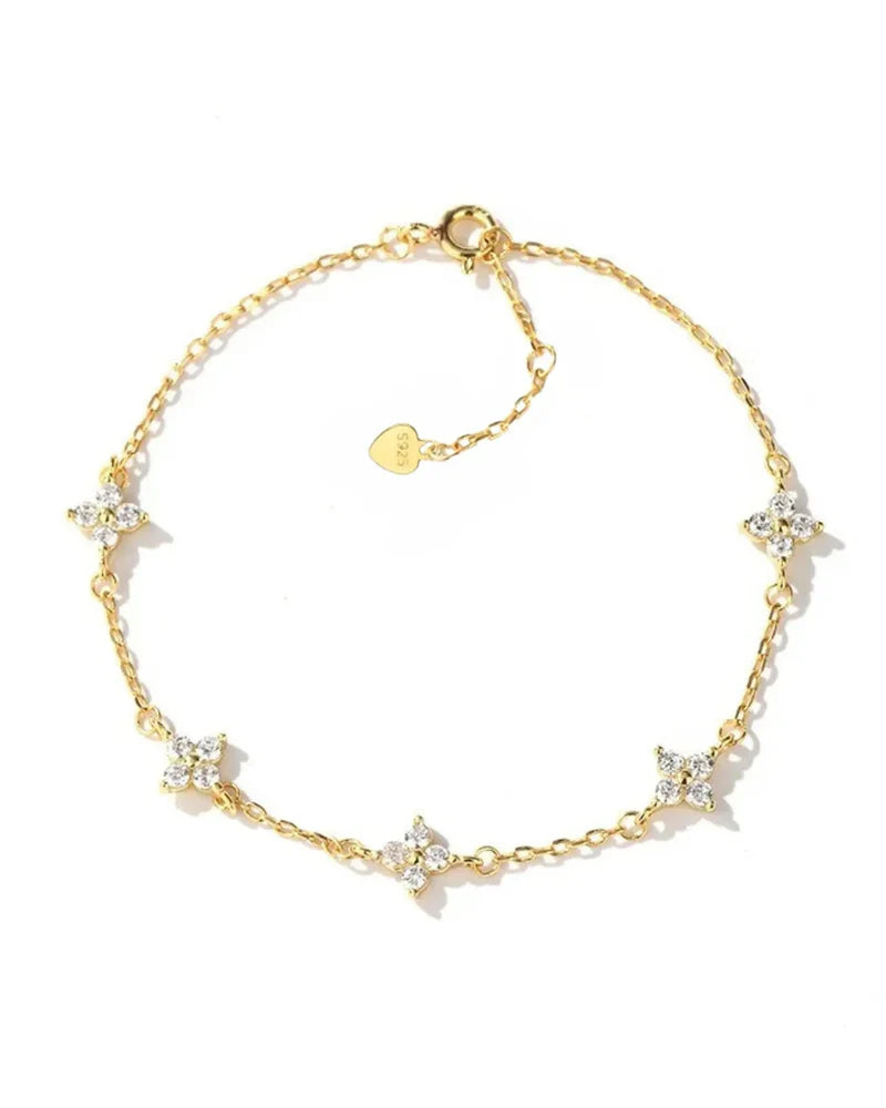 Golden Butterfly Sparkle Bracelet