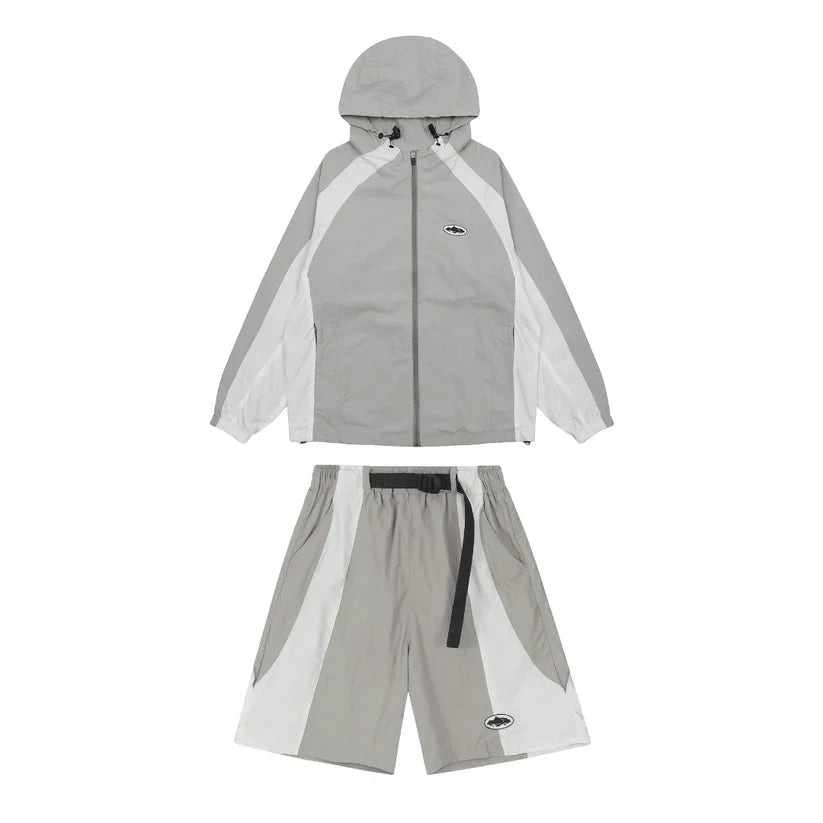 "CRTZ" Grey Windbreaker (Set oder einzeln)