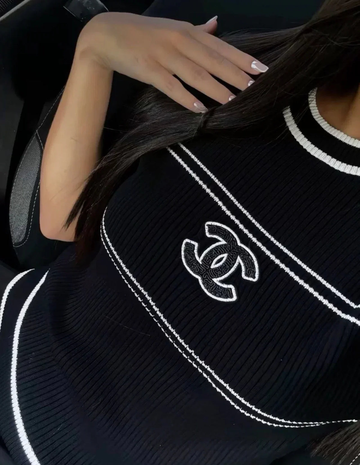 CANDICE STRIPE TOP