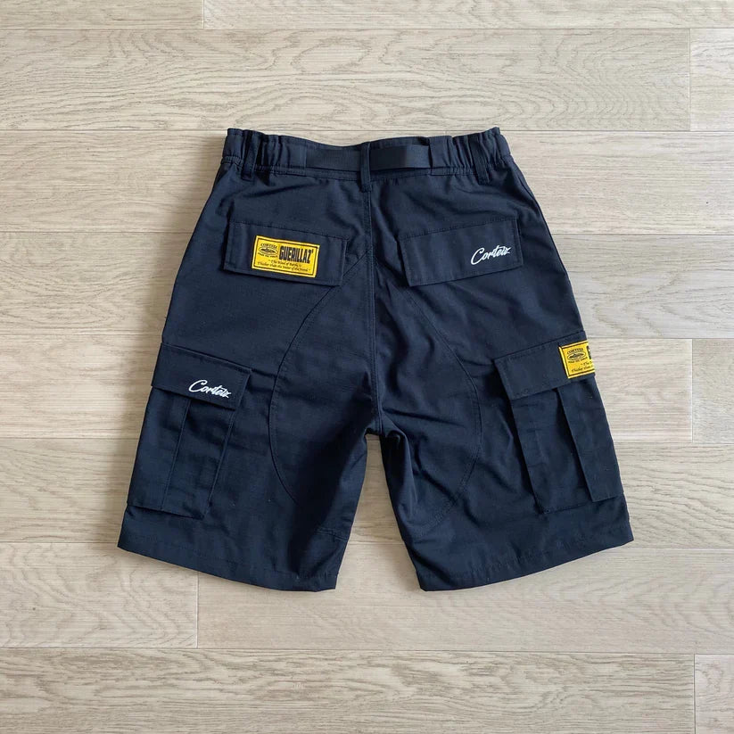 cargo shorts black