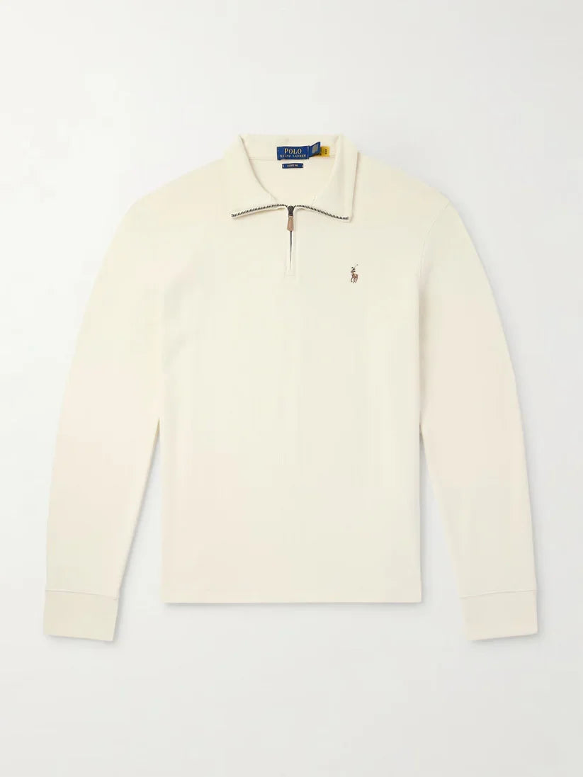 "RL" Halfzip Sweater