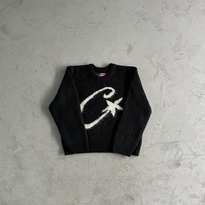 "CRTZ" Mohair Black
