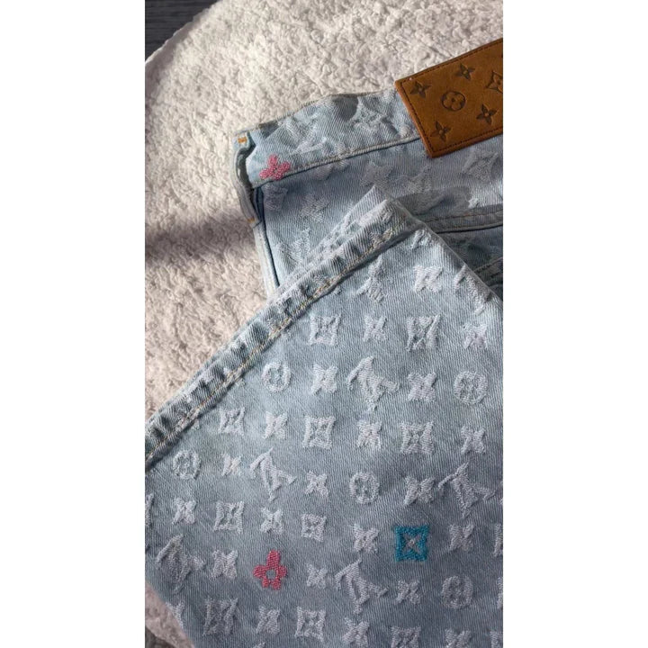 Monogram jeans