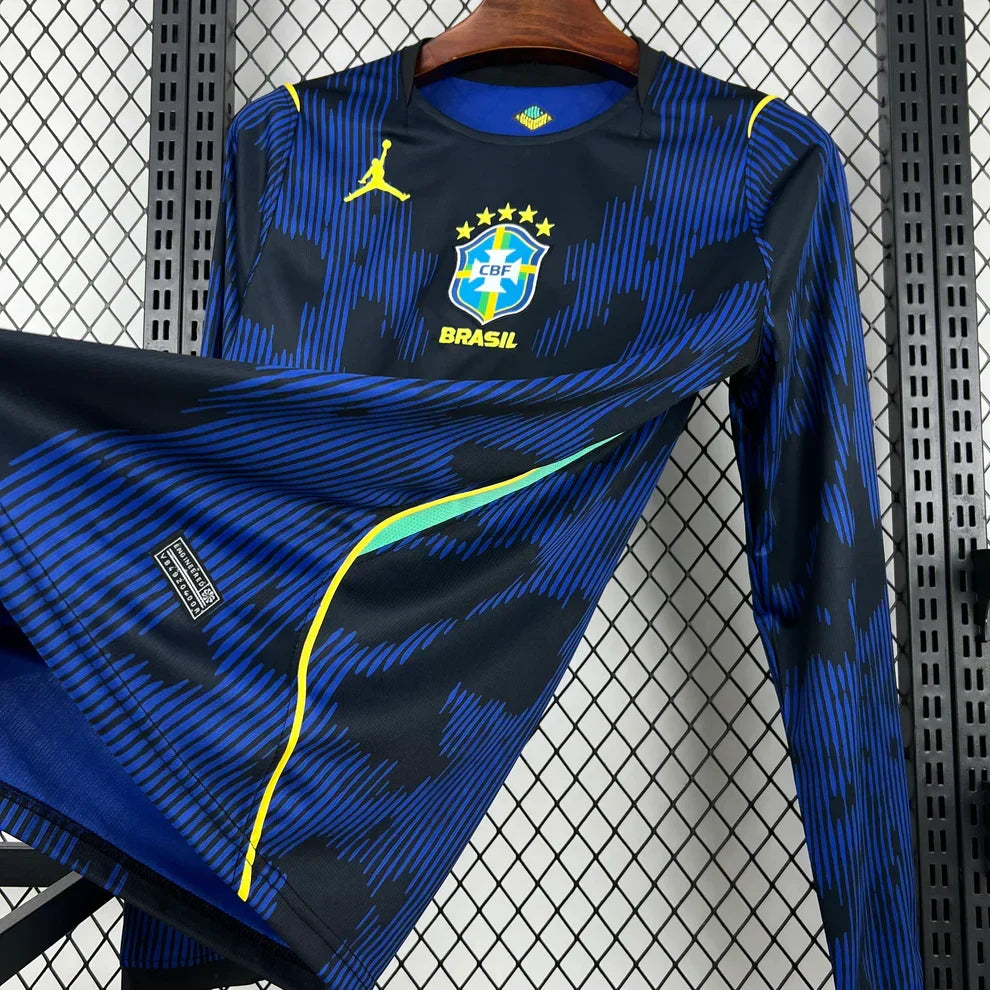 Brazil 2026 World Cup L/S Away Shirt