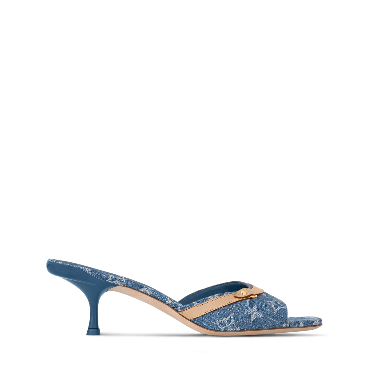 "LV" Kitten Heels
